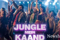 Jungle Mein Kaand Song Lyrics in English - Bhediya | Varun D & Kriti S