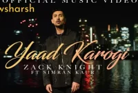 Yaad Karogi Song Lyrics in English - Zack Knight & Simran Kaur 2022